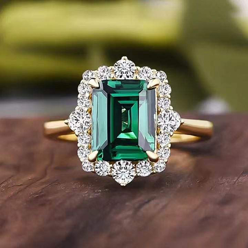 European and American retro ring