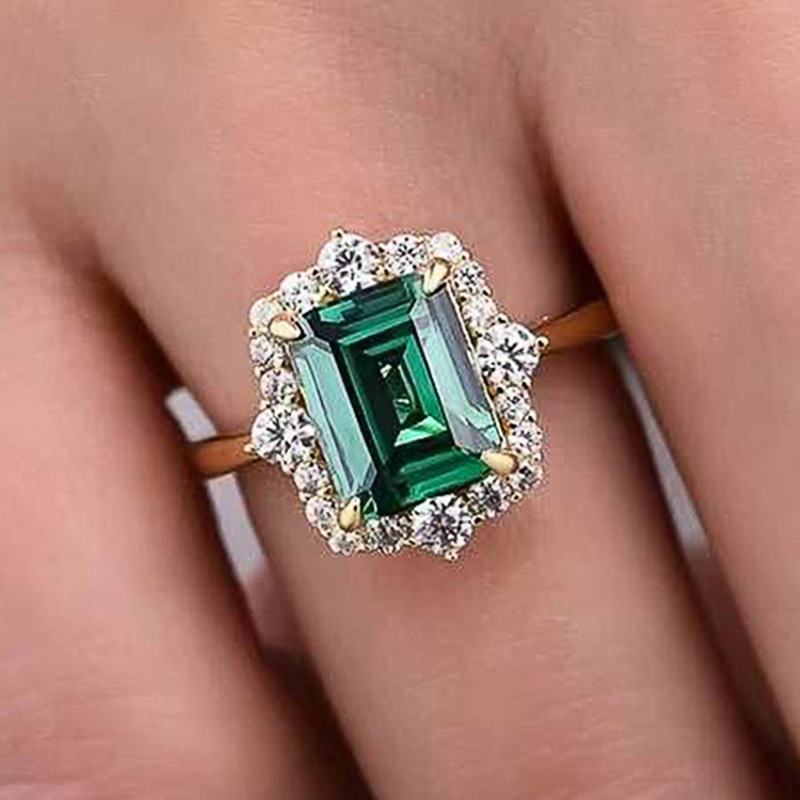 European and American retro ring