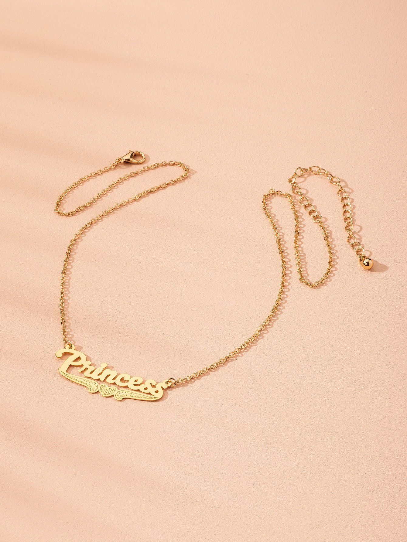 Letter Decor Necklace